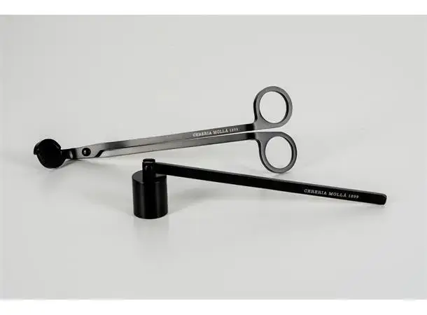 Set Tijeras Corta Mechas Campana Apagavelas