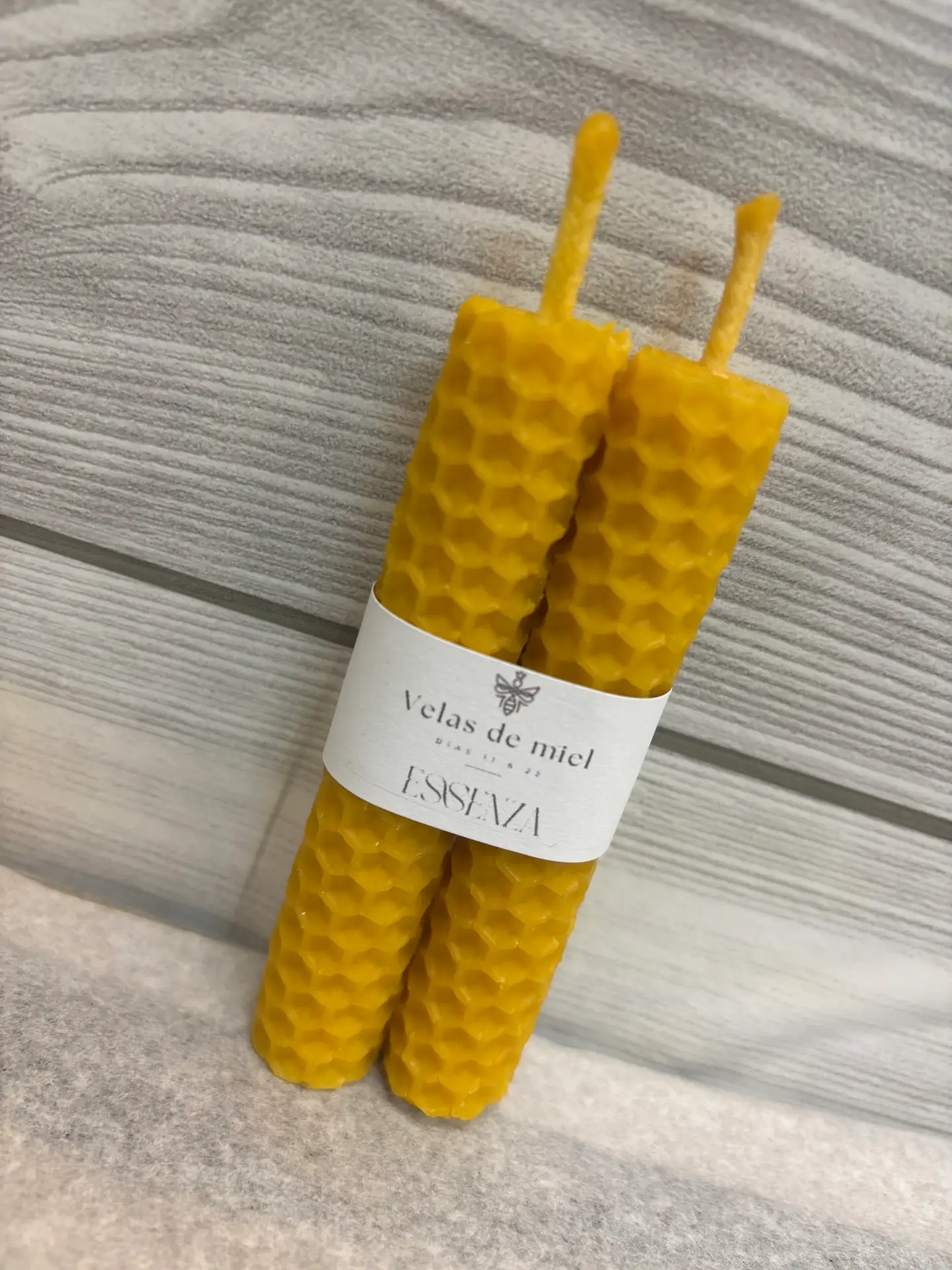 Velas de miel x2