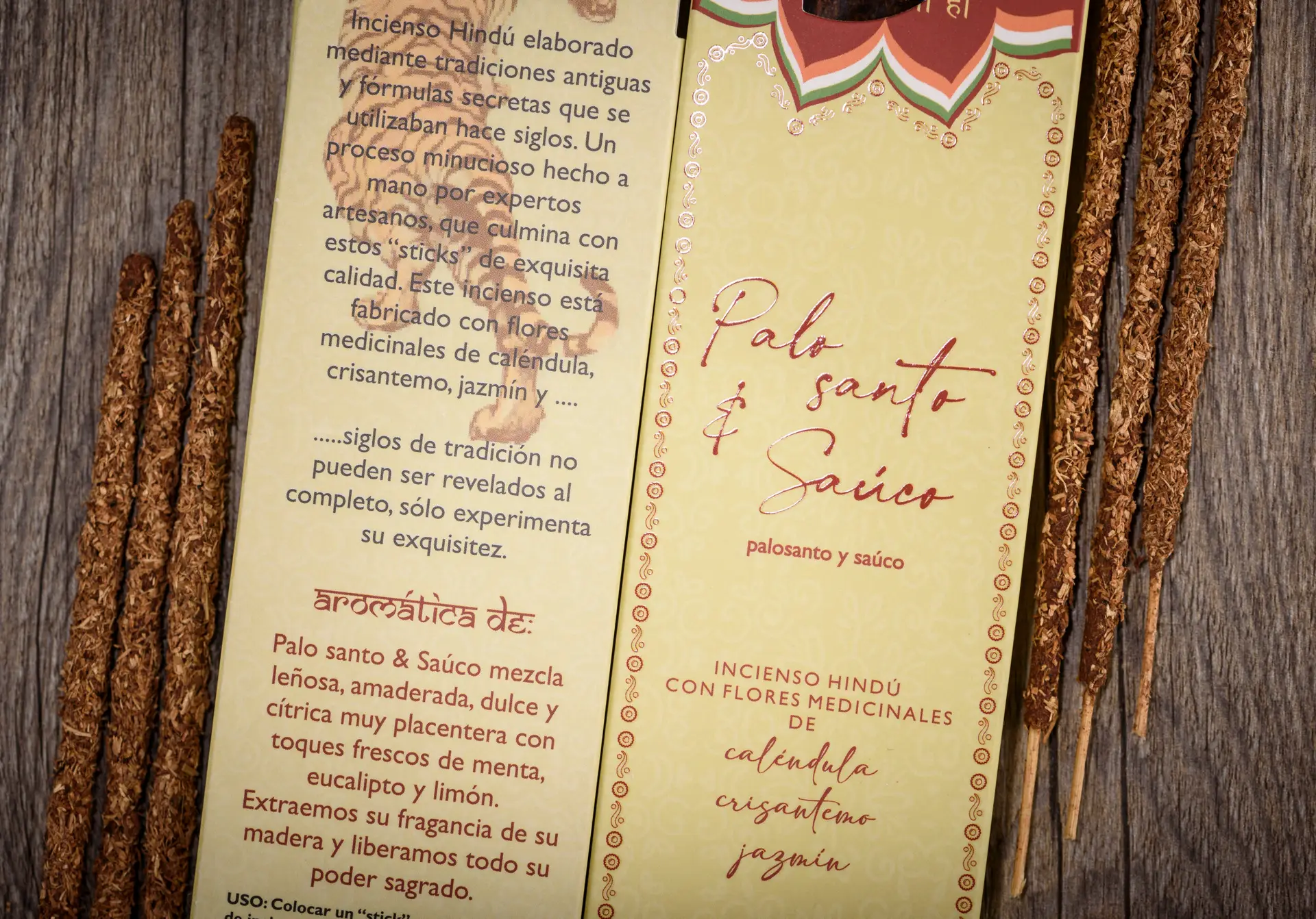 Incienso de Palo Santo & Sauco